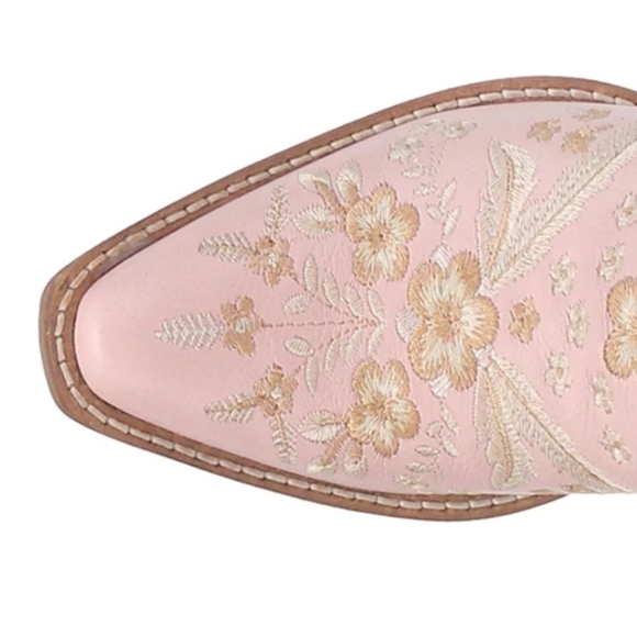 DINGO Primrose Western Boot Pink - Picture 4 of 5